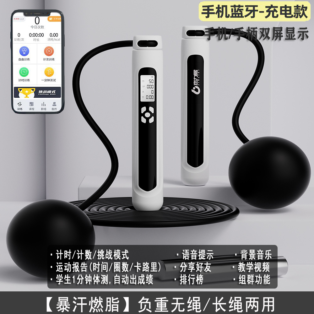 흰색 (손잡이 + 큰 공 + 와이어 로프 + 무게추)