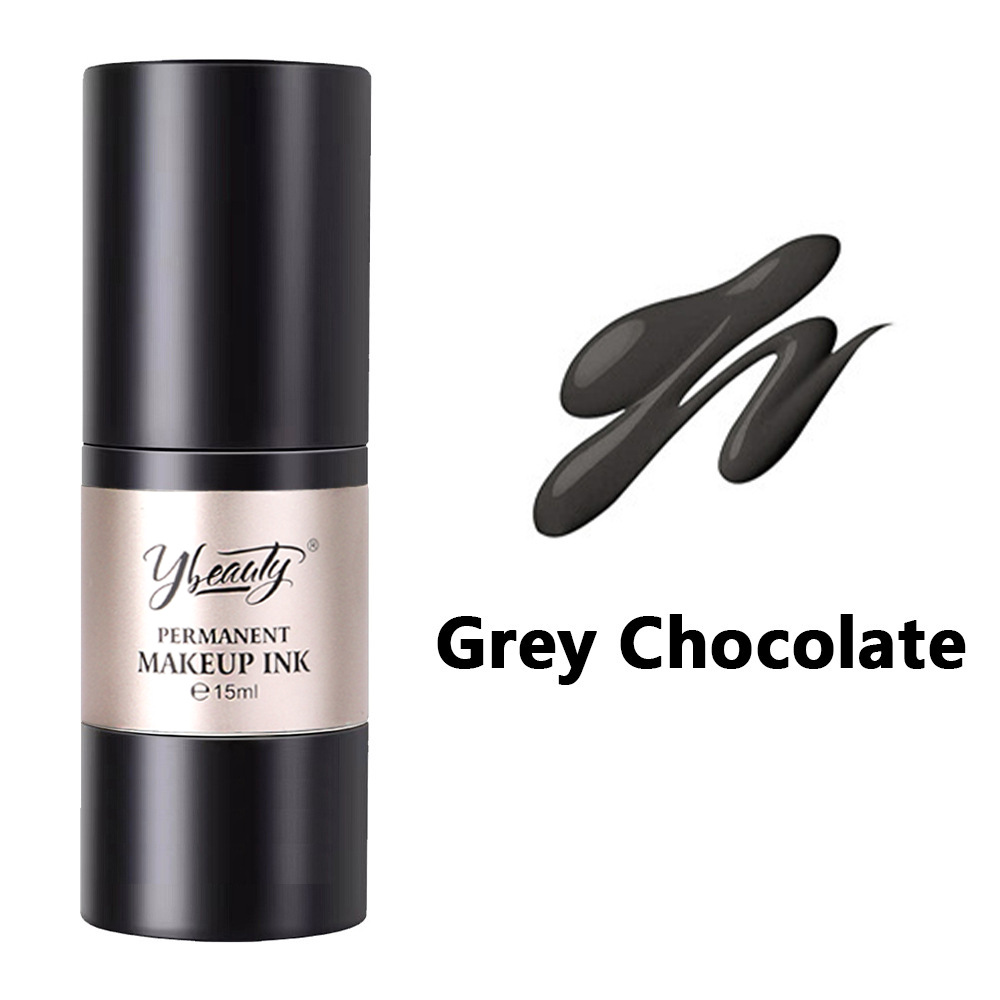 Ybeauty material de color de tatuaje 15ML planta fácil de colorear tatuaje de cejas niebla de cejas blanqueamiento de labios lentillas cosméticas línea de leche de color profesional
