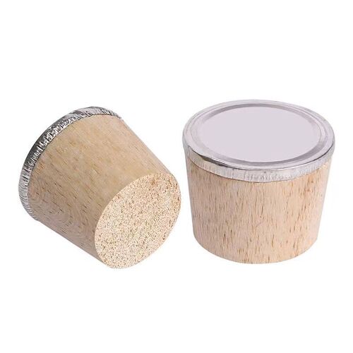 Thermos flask, hot water bottle stopper, wooden plug, wood for boiling water thermos, insulation pot lid, tea bottle stopper, wooden cap