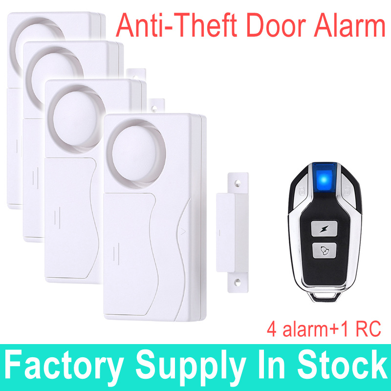 Emergency Door Exit Alarm Antitheft Door Alarm four alarms