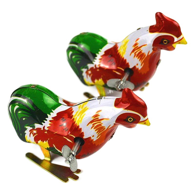 Tin Frog Jumping Frog Bounce Coil Children's Baby Toy Chain 80 s Classic Nostalgic Stall Hot Sale