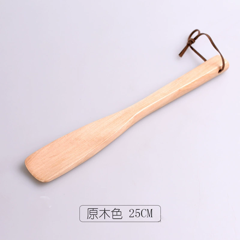 Spot supply exquisite solid wood 2 color can choose 3 sizes shoe pull -ups wooden handle shoe lifter solid durability