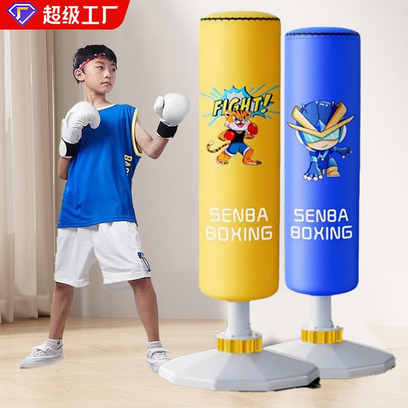 Boxing Sandbag Children's Household Vertical Sandbag Tumbler Fighting Taekwondo Boxing Target Adult Sanda Training Equipment
