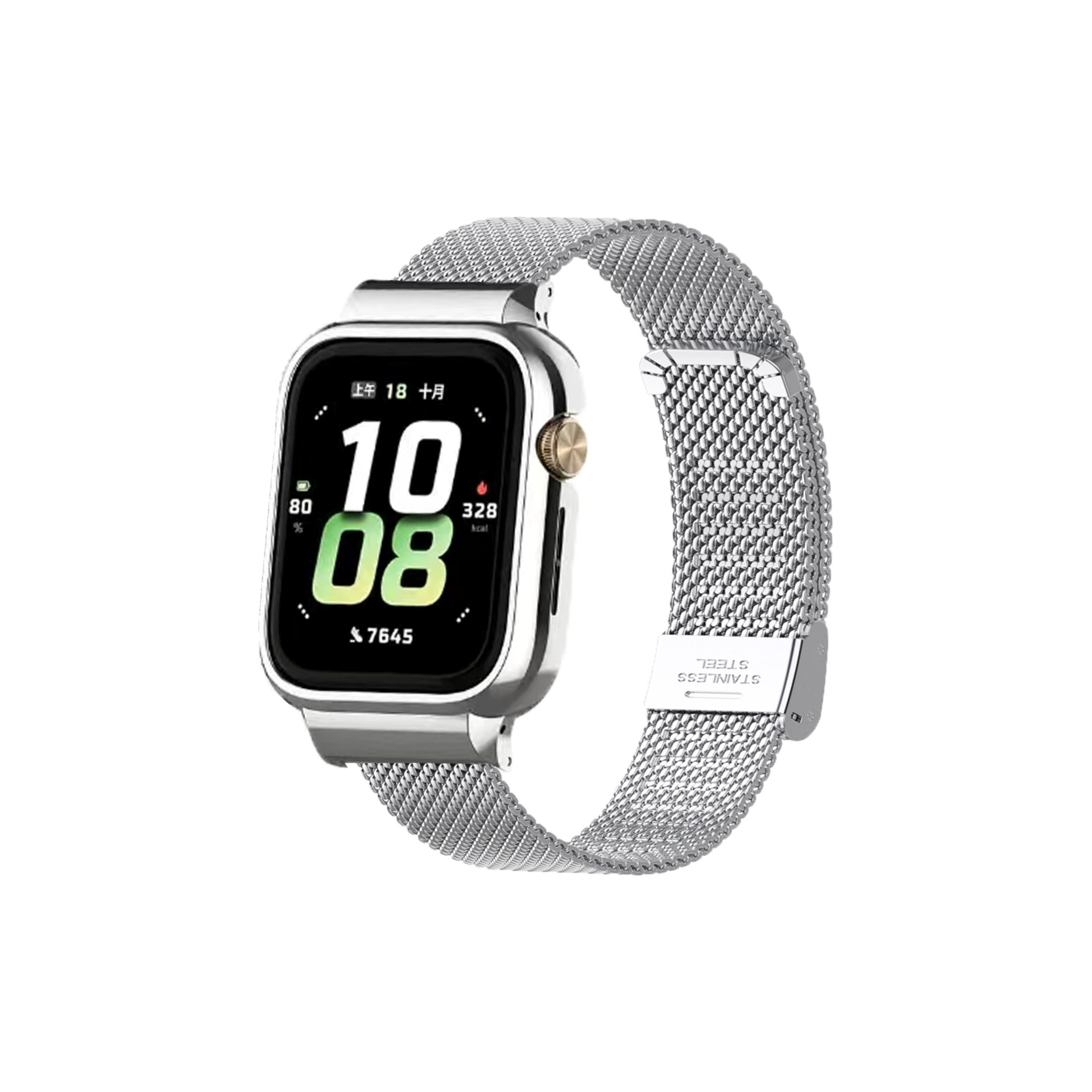 Protective watch strap stainless steel