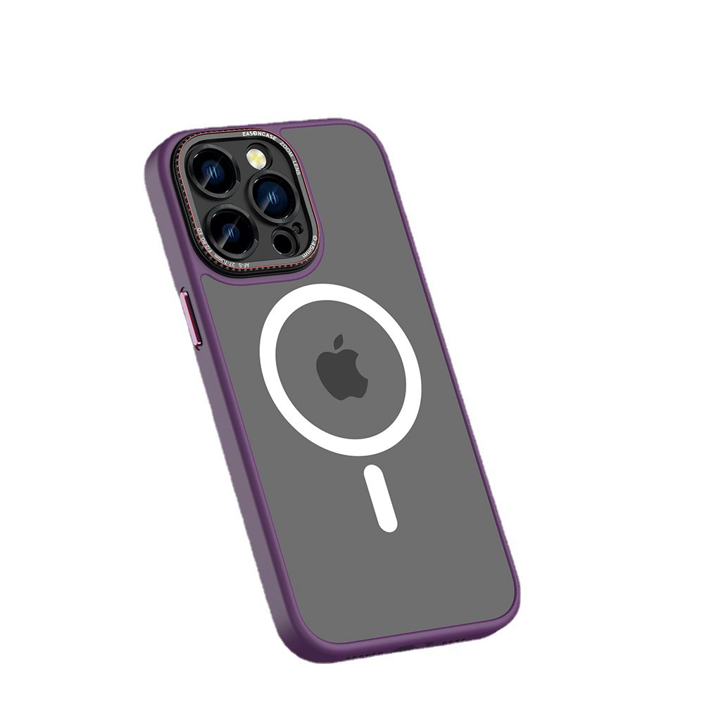 Apple, совместимый чехол для iPhone 14, прозрачный чехол, матовая защитная оболочка, простой и элегантный дизайн, 14promax, iPhone, защита от падений