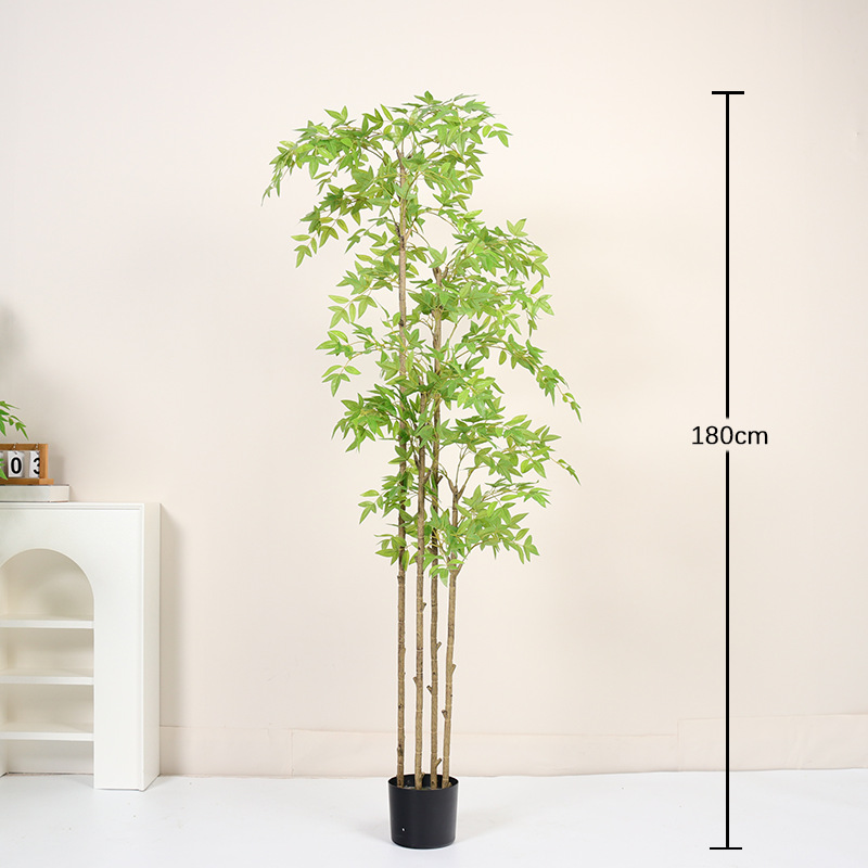 Nuevo bambú Nantian-180cm (viene con un lavabo inferior negro)