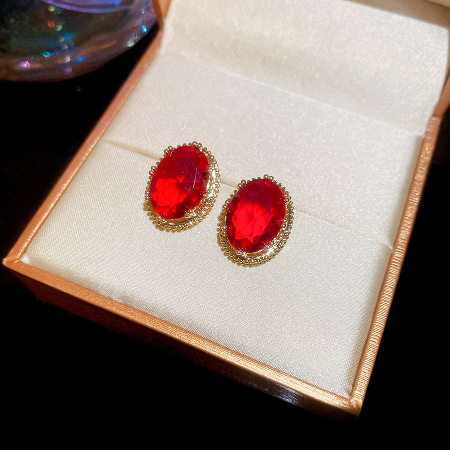 Pendientes exagerados de vintage medieval Pendientes de perlas geométricas de aceite de gota de diamantes de aguja de plata femenina Pendientes retro de sentido avanzado