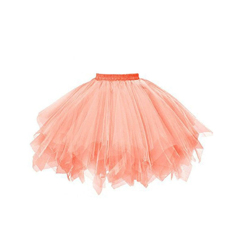 European and American candy color multi -color skirt supports half -body puff lining skirt photo studio wedding photography diamond -shaped color skirt