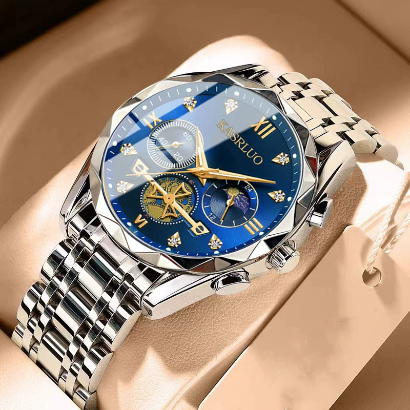 Metal universal quartz trend men's watch for leisure