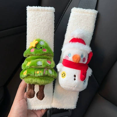 Seat belt shoulder pad: Tree Car Shoulder Cover