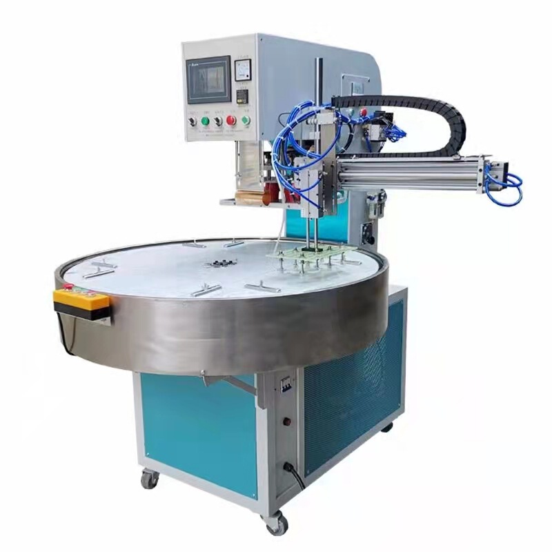 Turntable High-Frequency Sealing Machine, High-Frequency Plastic Welding Machine, Welding Machine with Dual Workstations from the Shandong Qingdao Factory in the North