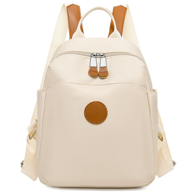 Mochila de tela Oxford para mujer 2024 invierno nueva mochila casual simple de gran capacidad bolso de viaje para estudiantes universitarios