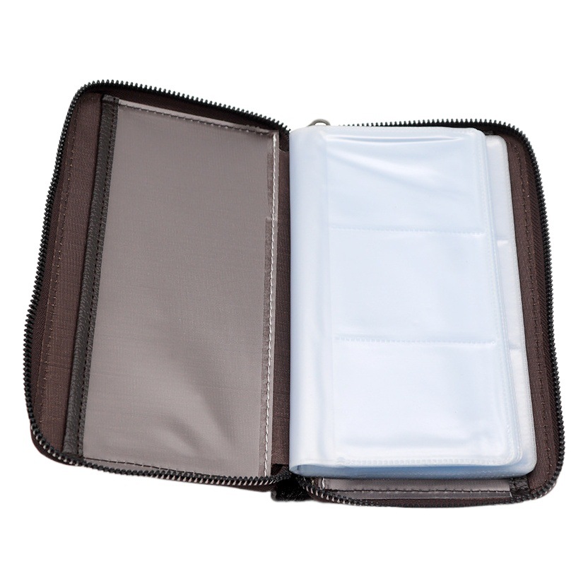 Largo titular de la tarjeta de gran capacidad de las mujeres simple elegante multi-tarjeta de identificación bolsa de conducción titular de la tarjeta de los hombres de negocios titular de la tarjeta pu