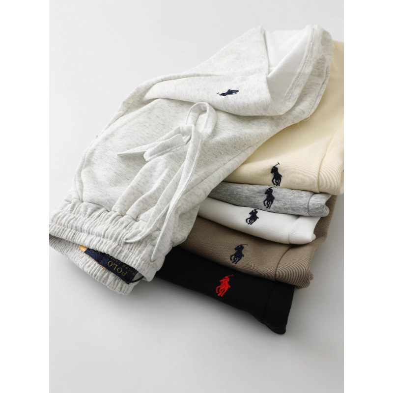 Cross-Border Foreign Trade Supply: Ralph Lauren Classic Pony Logo Embroidered Men's Summer Polo Casual Shorts and Sweatpants
