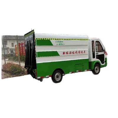 Electric Sanitation Garbage Truck, Elektrik zibil maşınları