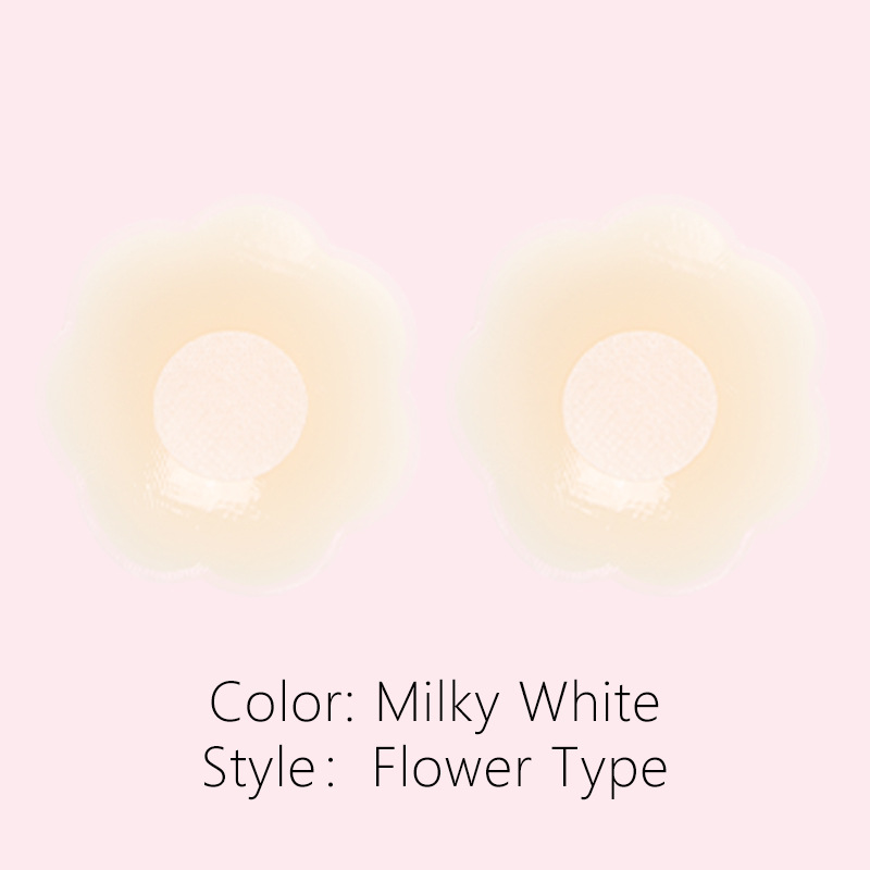 6.5CM 유백색 꽃무늬(단조천)