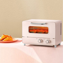 美的烤箱家用小型烘焙多功能机械式蛋糕蛋挞12L升容量迷你PT12A0