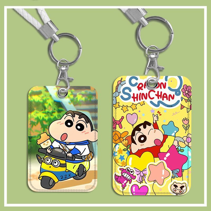 Crayon Shin-Chan Access Control Card Holder Hotel Room Card No. 9 Electric Vehicle Card Nfc Card Elevator Card Property Card Protective Cover