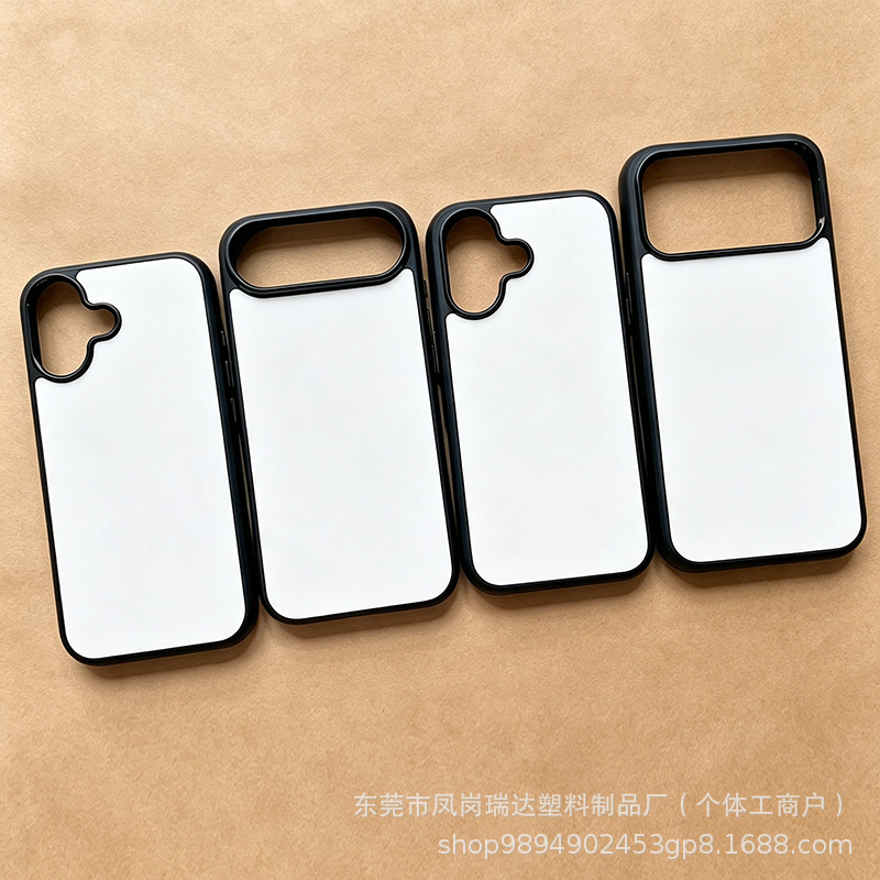 iPhone 17 Pro Max issiqlik uzatish uchun bo'sh telefon g'ilofi DIY, fotosurat uchun bo'sh oluk materiali, INS katta teshik uchun mos keladi