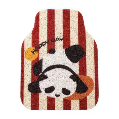 car mat universal girl | Universal Foot Pad - upside-down-panda-5065-1-piece-of-wire-circle-front-row