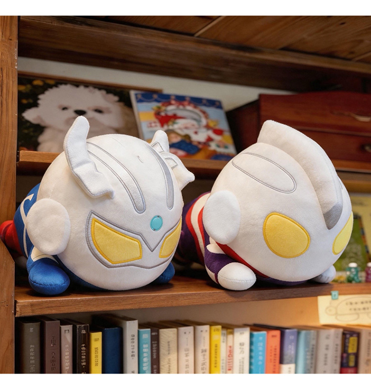 Ultraman Tiga Flying Plush Doll Children's Comfort Toy Boy Sleeping Pillow Birthday Gift Stuffed Doll