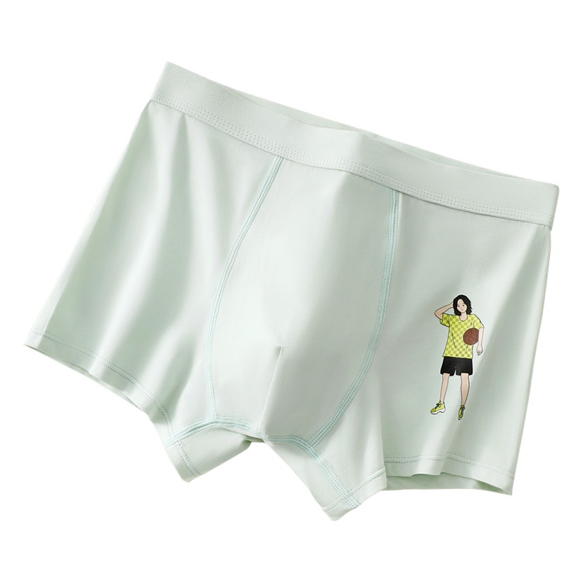 Ropa interior para niños puro algodón antibacteriano entrepierna inferior Boxer shorts para niños deportes de algodón más tamaño adolescentes pantalones cortos ropa interior para hombres
