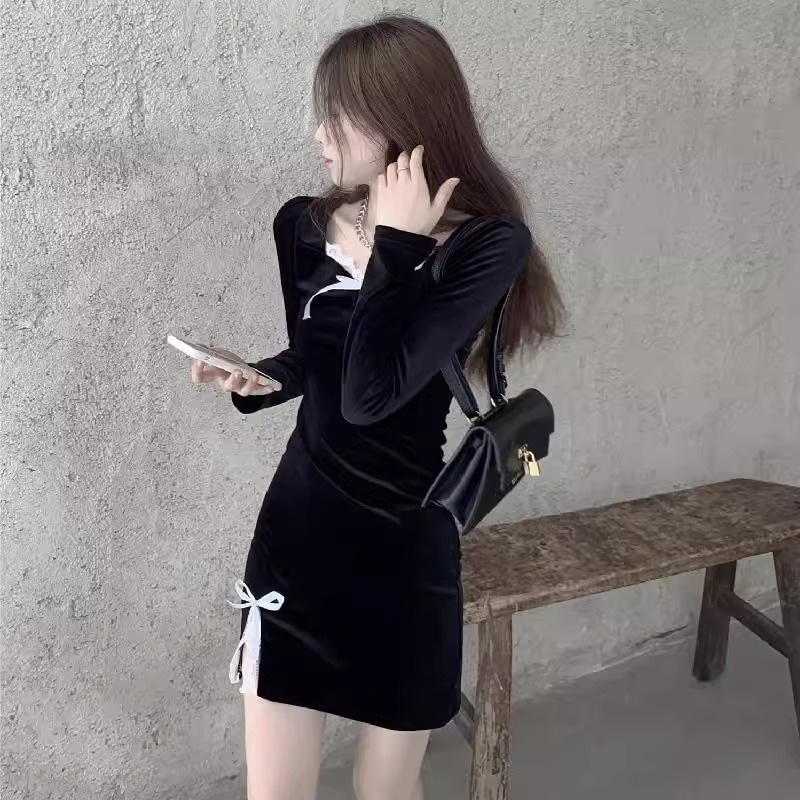 Demi-season cheongsam