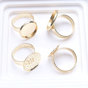 ��ɫ14K����W�P�o���P14mm16mm��ָ���е��� DIY���Ʒ�������