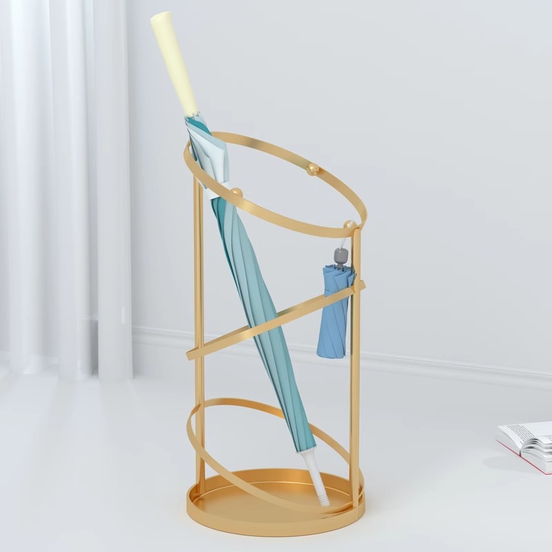 Estante de almacenamiento de paraguas Estante de paraguas para el vestíbulo del hotel en casa Estante de paraguas de gran capacidad en el aula de entrada comercial