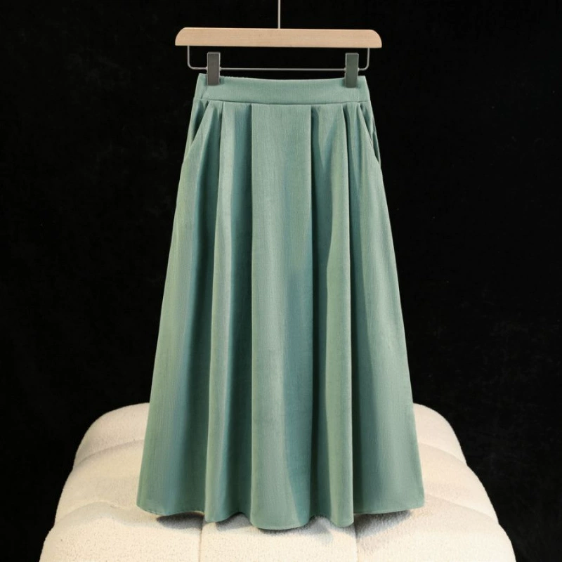 Velvet cheongsam, retro skirt, set, (Physicals), Chinese style