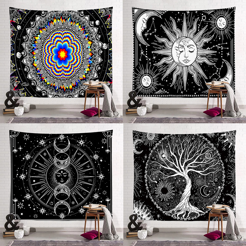 Amazon art wall cloth decorative cloth digital stamp tapestry…