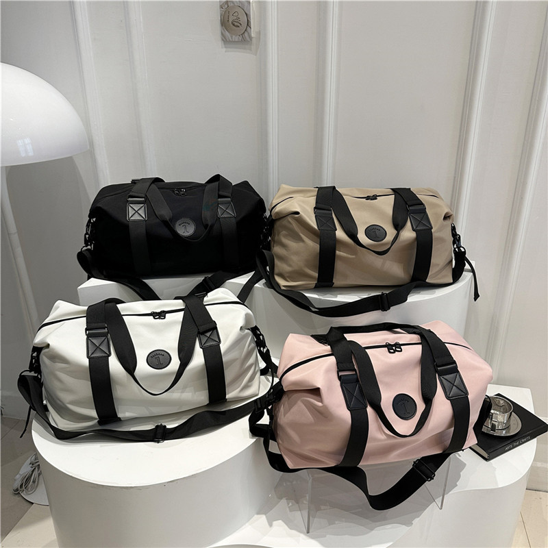Bolsa de viaje Bolsa impermeable de tela Oxford portátil para hombre Bolsa de fitness Bolsa de equipaje de viaje de gran capacidad Bolsa deportiva