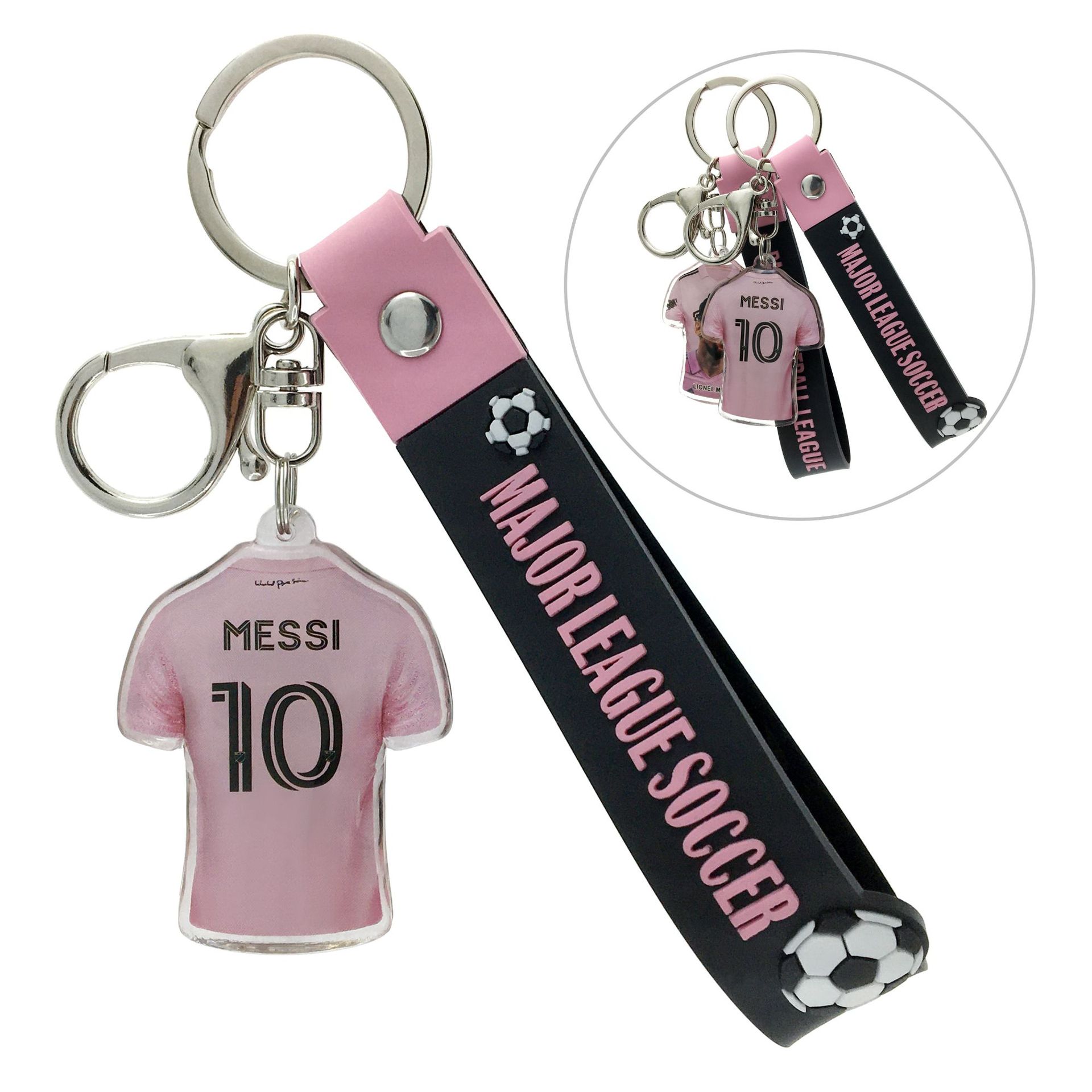 MLS迈阿密国际-10#梅西F1款（主场球衣）+雅黑手带-白