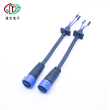 M19/M20���i2���+2��׹�ĸ�^��ɫ4оPVC��β�����L100mm���L��