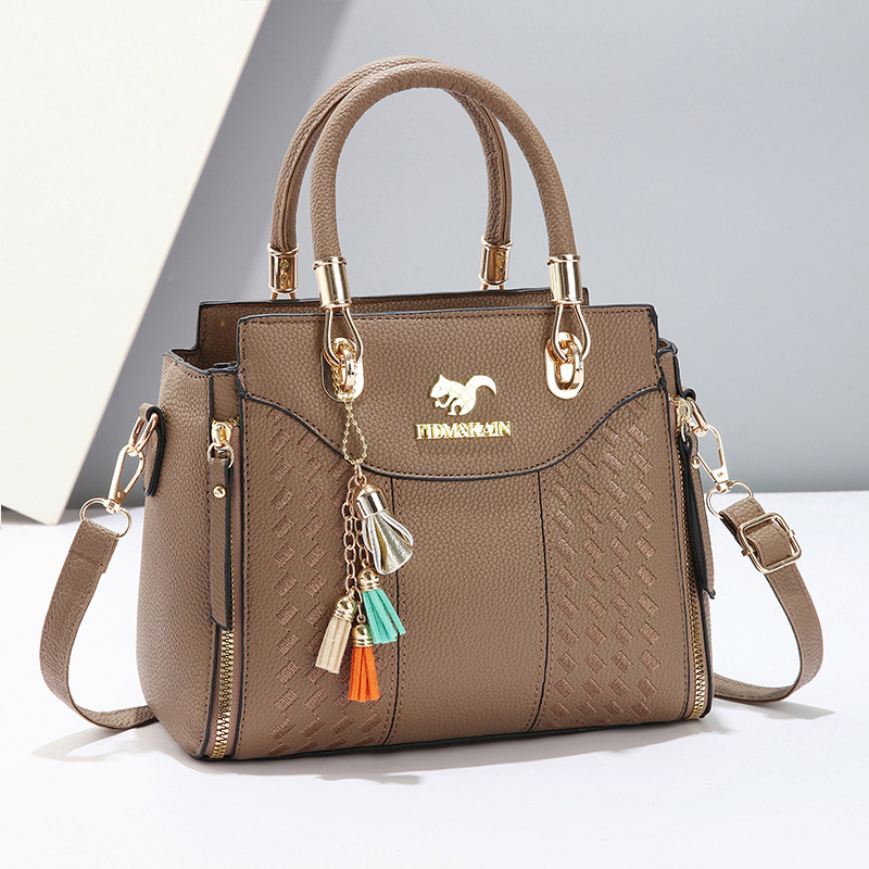 Diseño de empalme de moda bolsos de mano, mochila casual, simple bolsos de hombro de viaje diario, bolsas transfronterizas