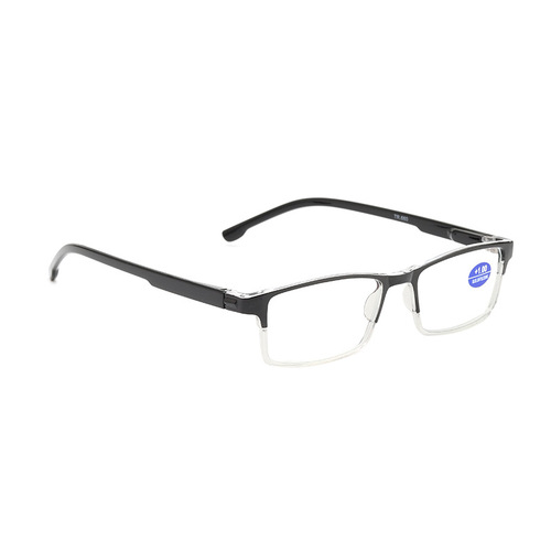 Spring Leg Reading Glasses for Men, Fashion Resin, Youthful Blue Light Blocking, High Definition, Stylish, Elderly Business Rectangle Reading Glasses