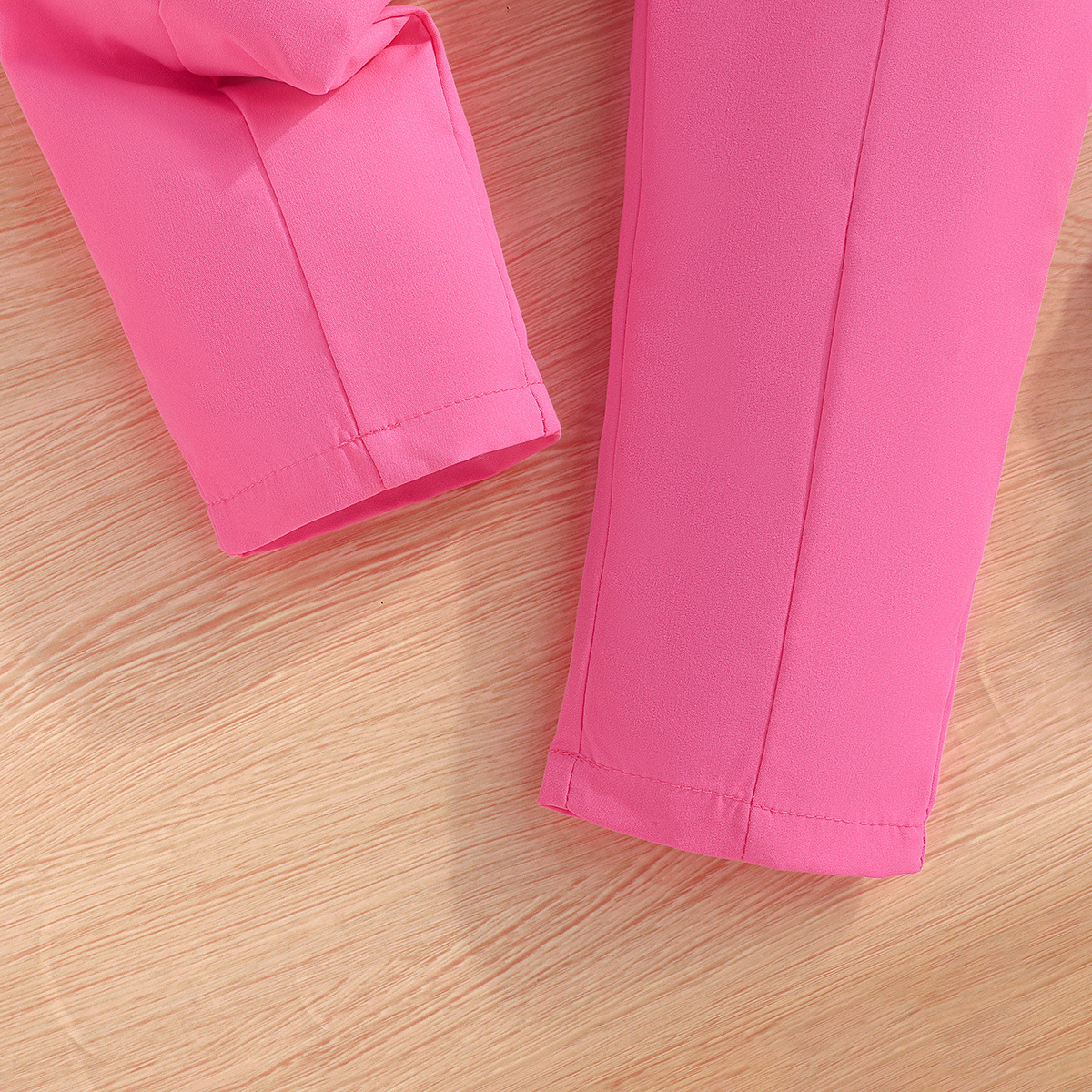 Girls Three Piece Set Formal Clothing For Girls Rose Red_voghion.com