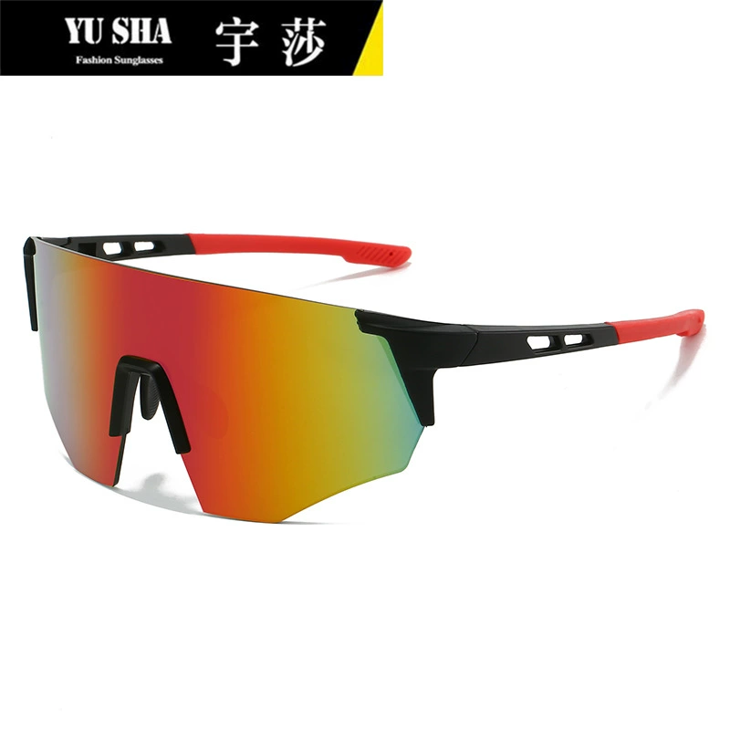 Yusha трансграничные велосипедные очки европейские и американские мужские солнцезащитные очки 8608 бег против ветра и песка Ультрафиолетовые солнцезащитные очки