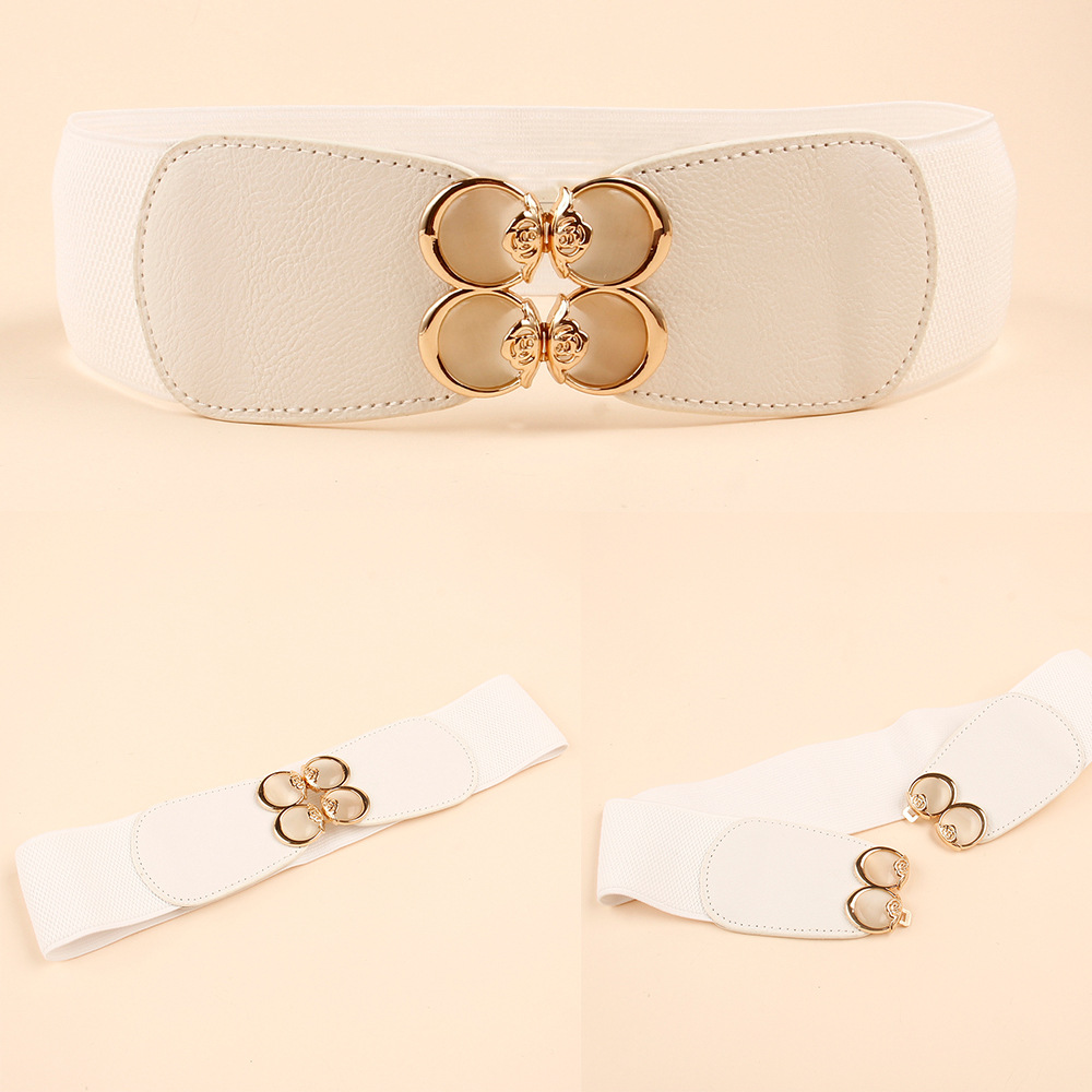 84g Weight Belt Classification 1 Piece Quantity Holiday, Selfie Occasion Pu Leather, Alloy Material Geometric Pattern Women's Gender Plating Design Basic Style Basic Geometric Pu Leather Alloy Plating Women's Leather Belts 8