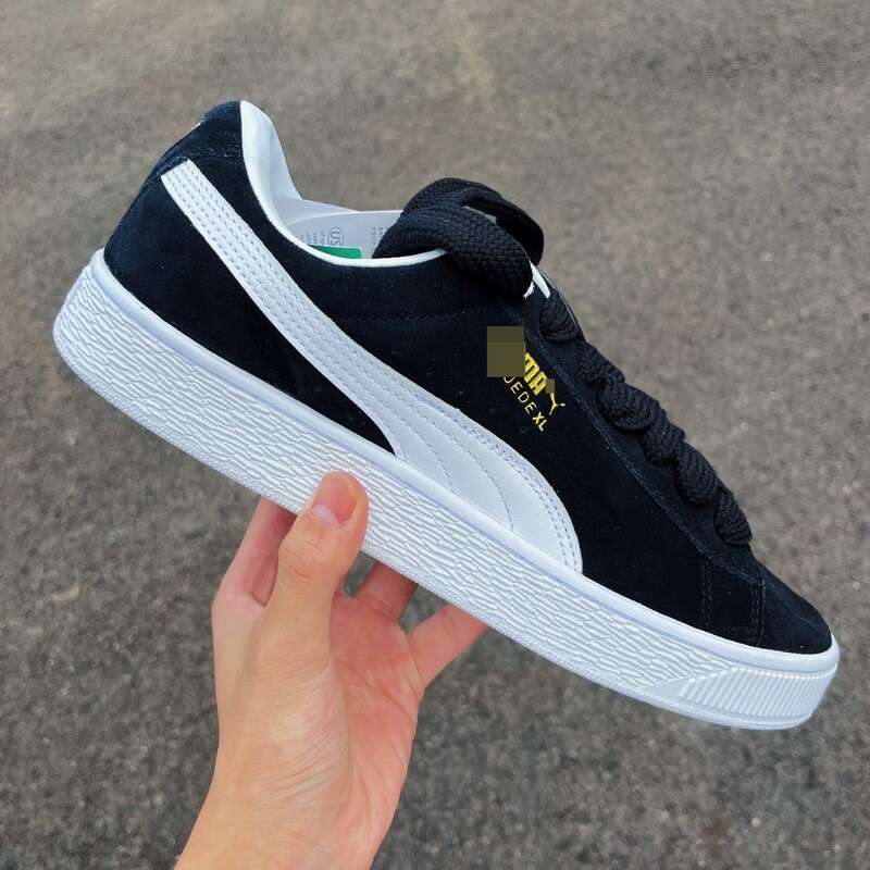 Putian Shoes Pm Suede XL Bread Shoes Men's and Women's Moral Training Shoes Thick-Soled Non-Slip Wear-Resistant Sports Low-Cut Sneakers