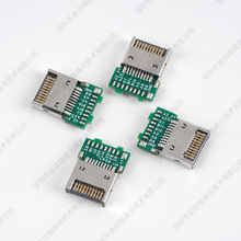 ԭ���Sֱ��type e plug����USB TYPE-E3.1 IDC 20Pin ���^��PCB��