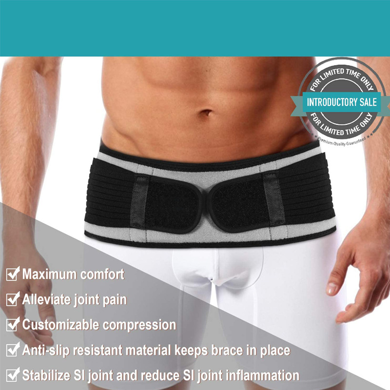 Mujeres embarazadas cinturón de hueso pélvico levantamiento de cadera cuerpo que forma cinturón transpirable cinturón de reparación de hueso pélvico posparto