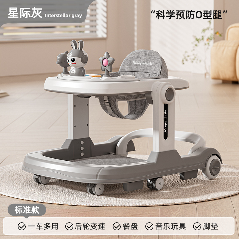 3 - en - 1 multifuncional anti-rollback plegable 6 - 36 meses caminante para bebé