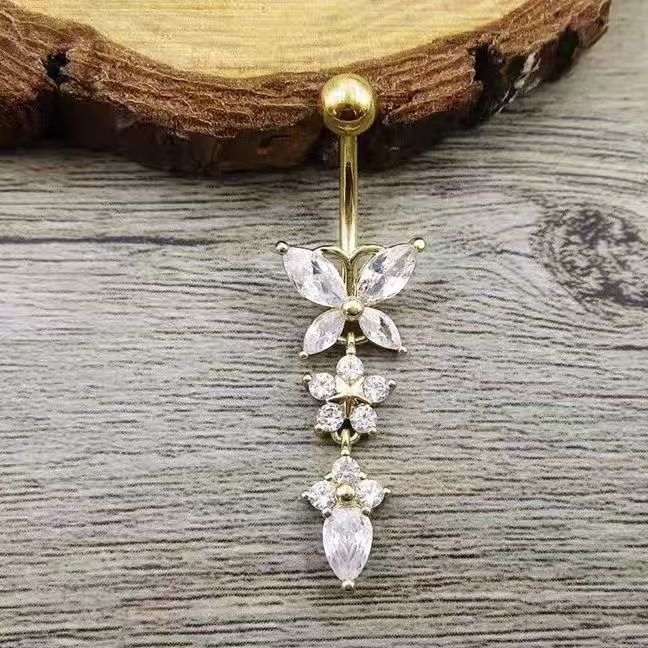 16G labret stud size and finish detail