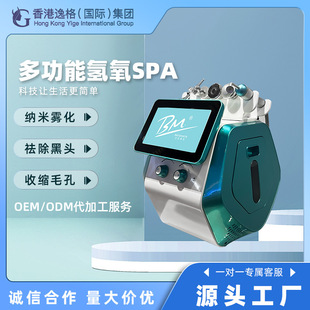 Multifunctional Hydrogen and Oxygen Spa Small Bubble Beauty Instrument Bubble Machine Cleansing and Removing Blackheads Oxygen Injection and Hydrating Skin Management Instrument