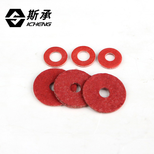 Manufacturer Insulation Gasket Red Steel Paper Gasket Red Meson Insulation Flat Gasket Kappa Paper Red Paper Gasket M2-M6