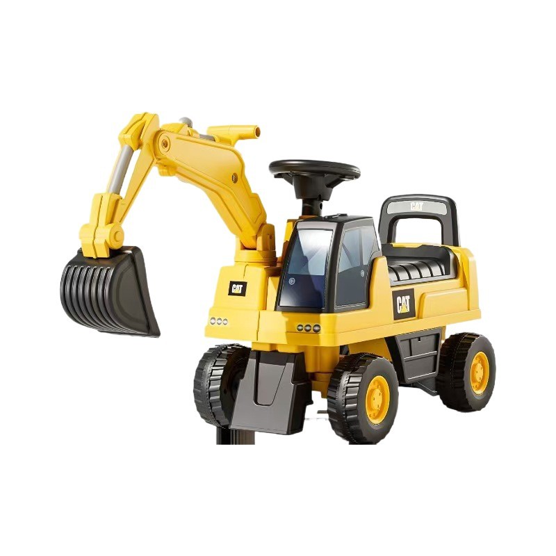 Excavadora juguete ingeniería coche super grande se puede montar en la excavación de la tierra niñas niños deslizante carretilla elevadora se puede sentar