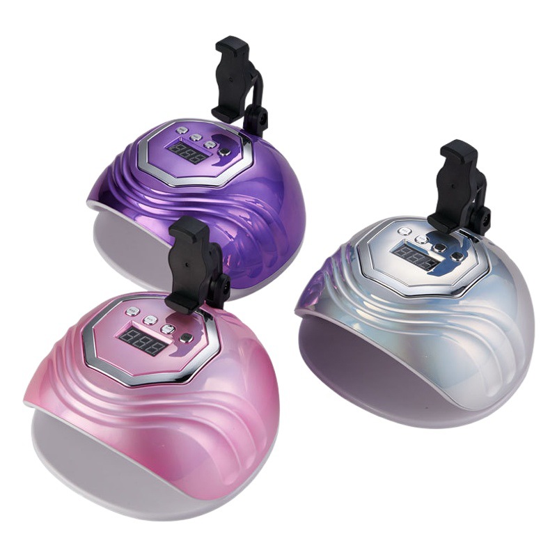 Lámpara de Uñas de Alta Potencia de 280W con Luz Roja, Lámpara UV Portátil para Curar Esmalte de Uñas en Gel, Venta al por Mayor Transfronteriza