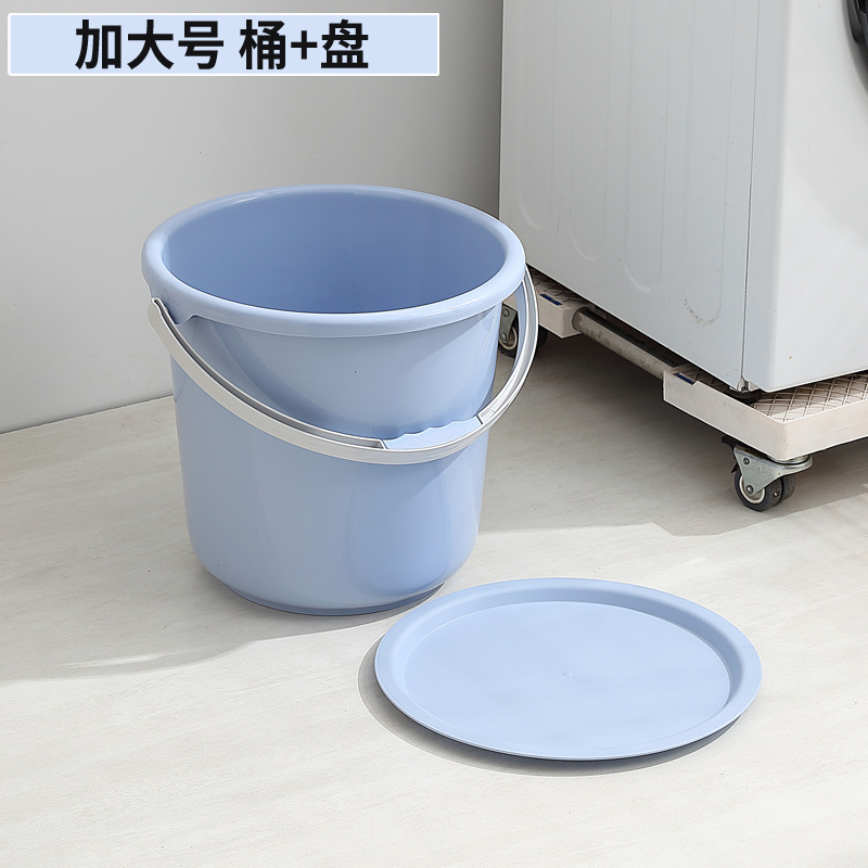 북유럽 블루 [큰 배럴 플레이트] 2 피스 세트