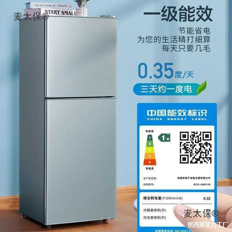 Rental for Two People, Dormitory with Double Doors, Refrigerated House, Smart Refrigerator, Freezer, Economical Rental, Small Metabo